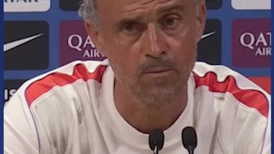 Lens-PSG : La compo ? "Je dois parler à ma femme" plaisante Luis Enrique