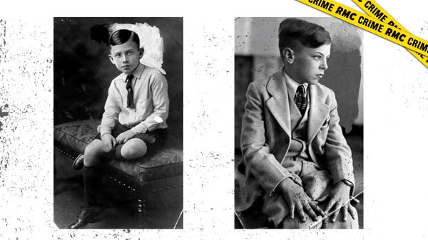 A gauche, le vrai Walter Collins et à droite, le petit garçon qui s'est fait passer pour lui A gauche, le vrai Walter Collins et à droite, le petit garçon qui s'est fait passer pour lui