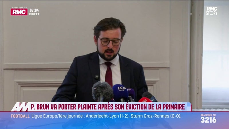 Philippe Brun va porter plainte après son éviction de la primaire