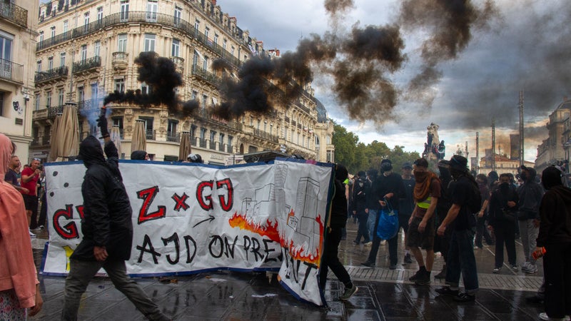 Violences du 17 octobre: plusieurs rassemblements de soutien organisés par des mairies de l'Hérault ce lundi