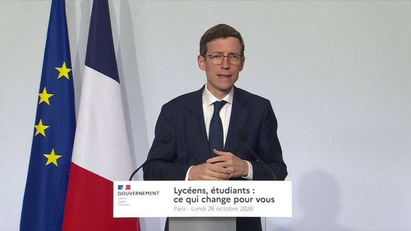 DIRECT. Crise lycéenne: le ministre de l'Éducation nationale Édouard Geffray reconnaît une "pression scolaire" qu'il faut "réduire"