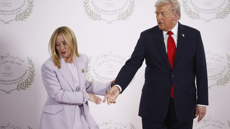 Même Meloni s'oppose à Trump: la Première ministre italienne dénonce son accord sur le diesel russe et le rend responsable de la flambée des prix