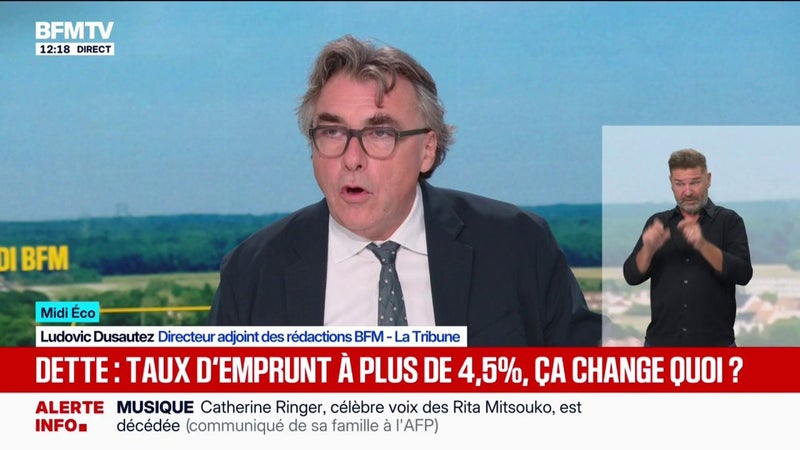 ÉDITO - Dette: la France emprunte à plus de 4,5%
