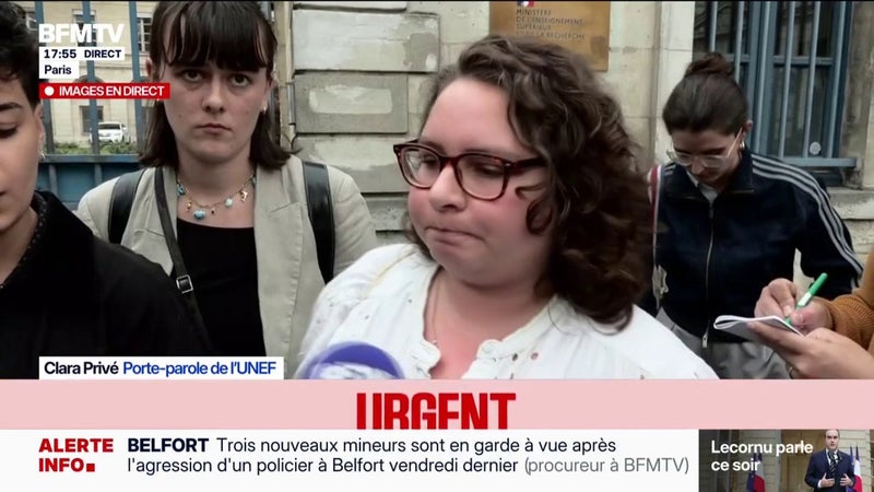 Crise lycéenne: "Le ministre n'a pu nous donner aucune garantie", déplorent les syndicats de lycéens