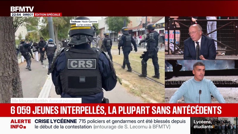 Violences : lycéens/policiers, l'impossible dialogue ? - 05/10