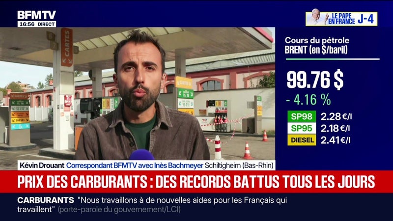 Marschall Truchot : Prix des carburants, des records battus tous les jours - 21/09