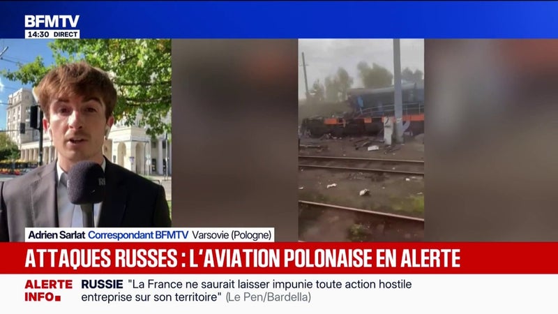 La Pologne en état d'alerte face aux attaques russes en Ukraine