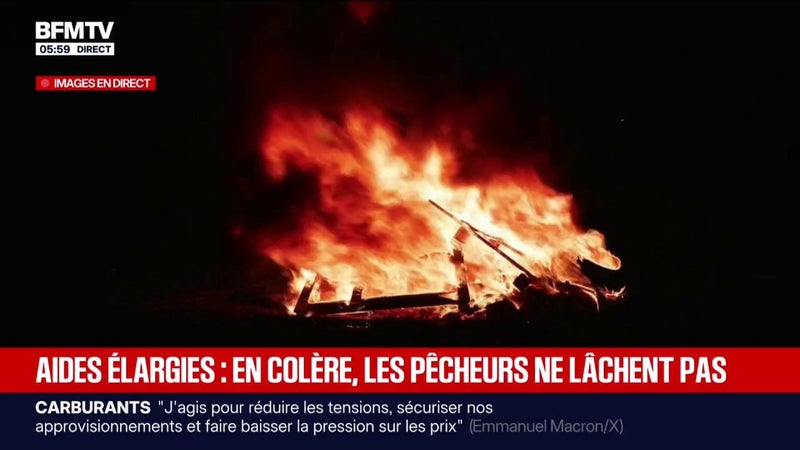 Des pêcheurs bloquent à nouveau le dépôt pétrolier de Frontignan dans l'Hérault