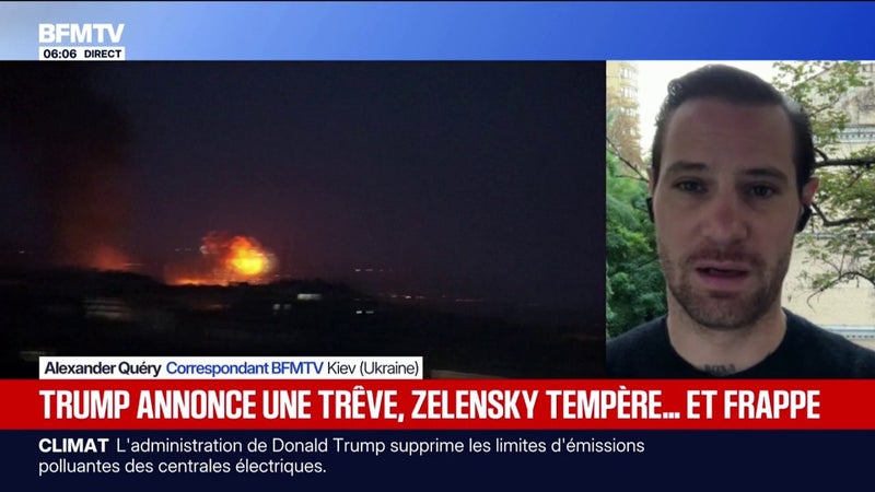 En Ukraine, malgré les annonces de Donald Trump, les frappes se poursuivent