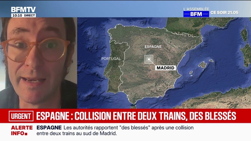 Collision entre deux trains en Espagne, le trafic interrompu sur la ligne à grande vitesse entre Madrid et l'Andalousie