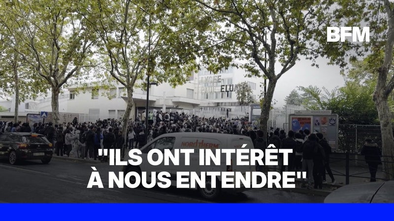 Lycées: 183 établissements bloqués et 164 élèves interpellés ce lundi