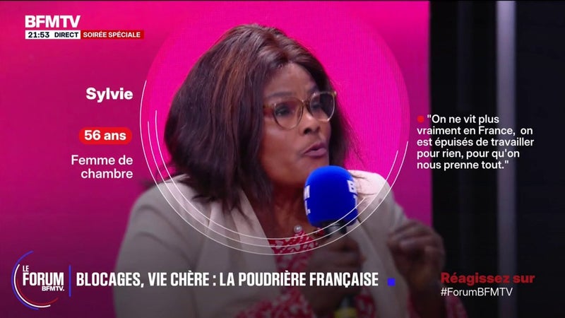 FORUM BFMTV – Manifestations: "J’irai manifester", annonce Sylvie, femme de chambre, convaincue que "c’est en manifestant qu’on obtient des choses"