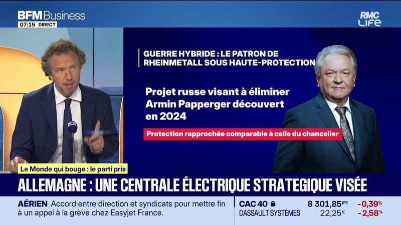 Le Monde qui bouge - le parti pris : Allemagne, une centrale électrique stratégique visée - 02/09