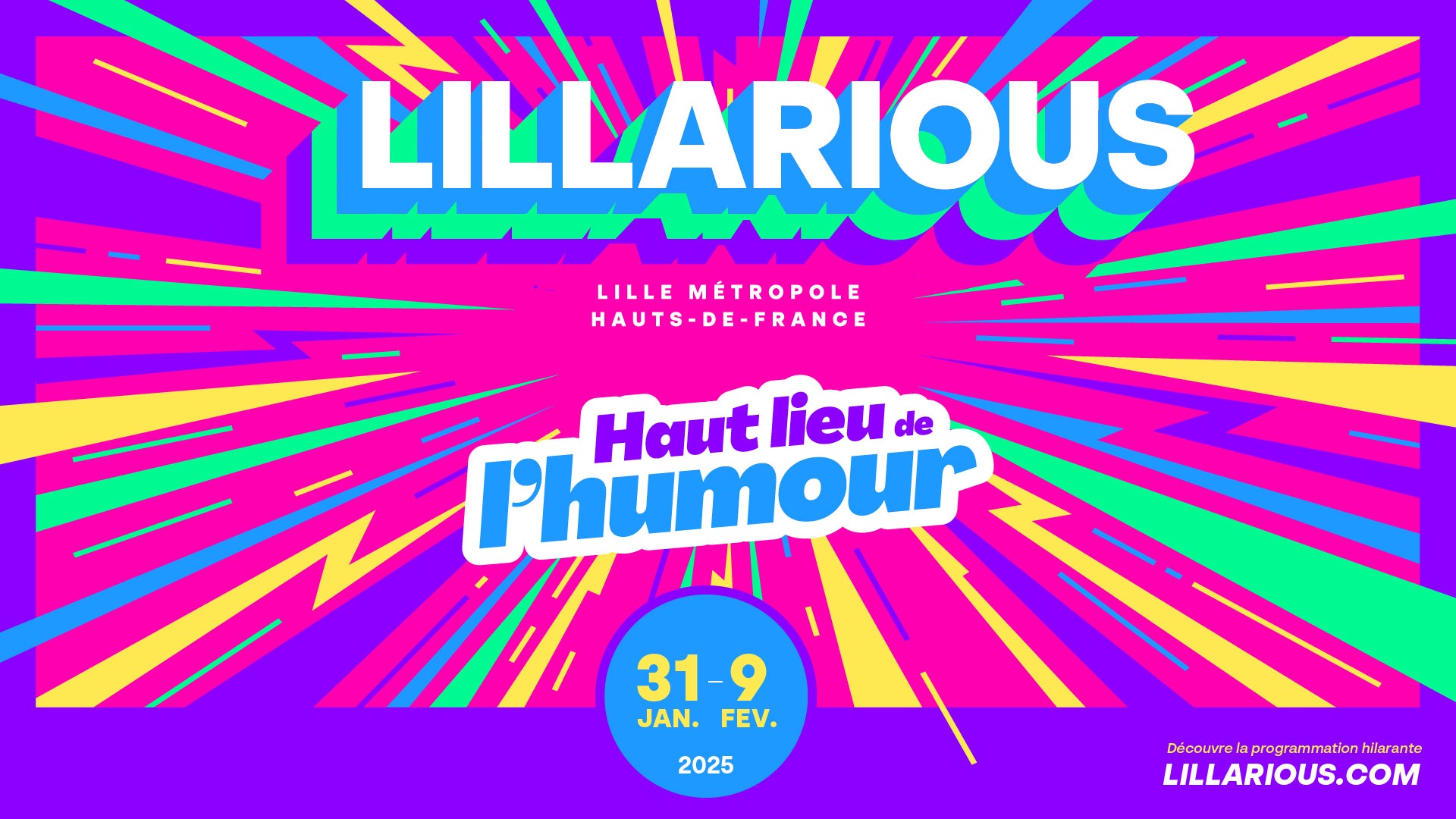 A gagner : Vos places pour le festival Lillarious !