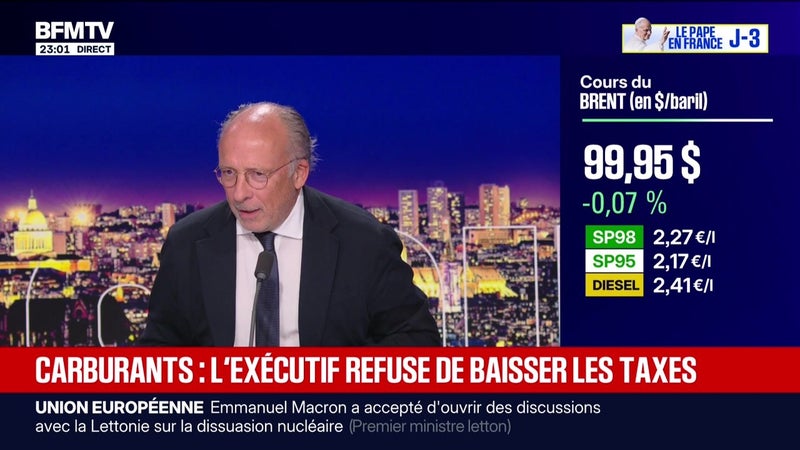 Carburants : l'exécutif refuse de baisser les taxes - 22/09