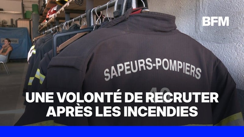 Landes: après les incendies de cet été, vague de recrutement chez les pompiers volontaires