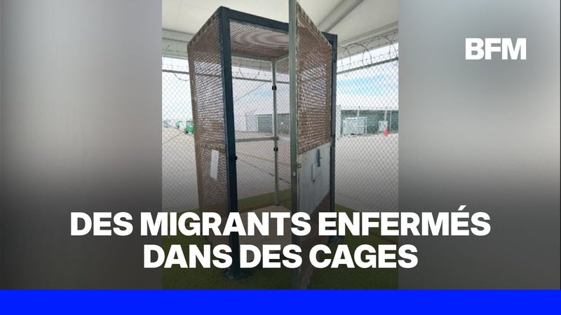 Alligator Alcatraz: des migrants étaient détenus dans des cages, selon un nouveau rapport