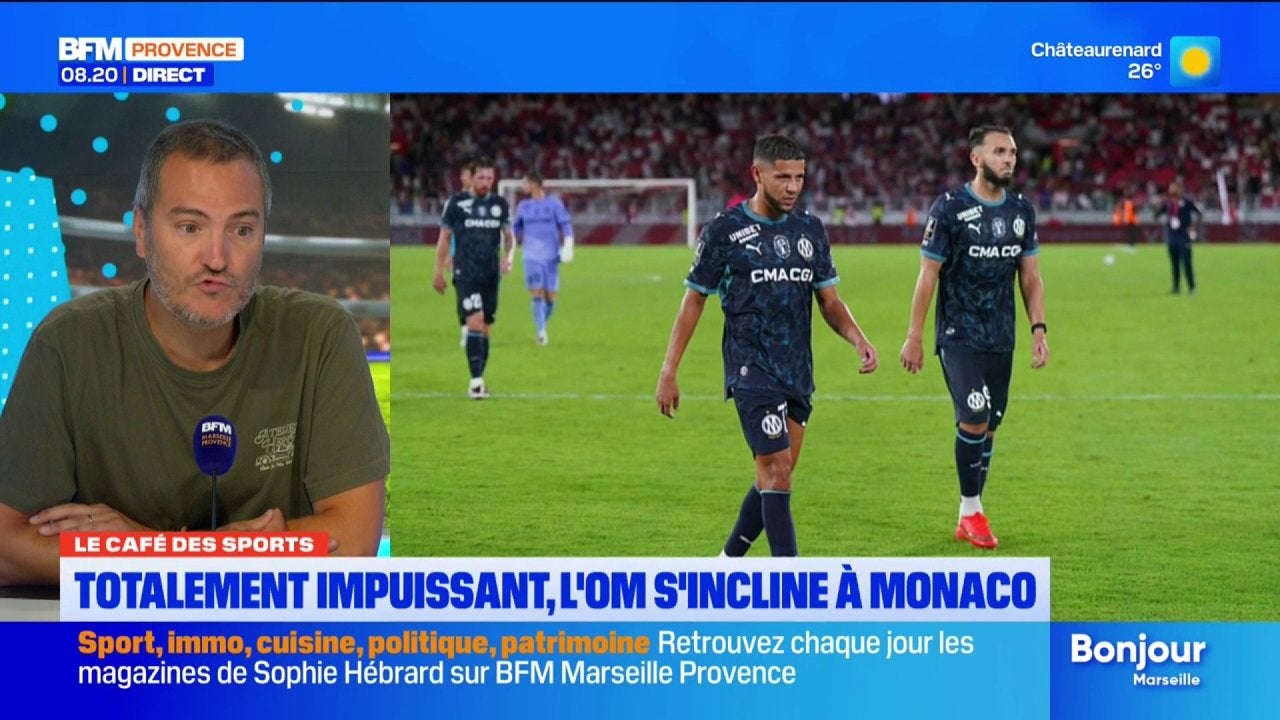 Le Café des Sports: L'OM s'est incliné face à Monaco 2 à 0