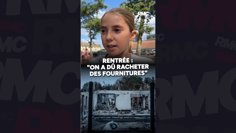 Rentrée scolaire/Le Porge : Shana, 10 ans, raconte sa rentrée en sixième particulière
