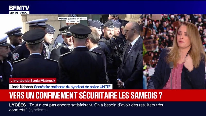 Colère sociale: "La crise sociale frappe aussi les policiers", souligne Linda Kebbab, secrétaire nationale du syndicat de police Un1té