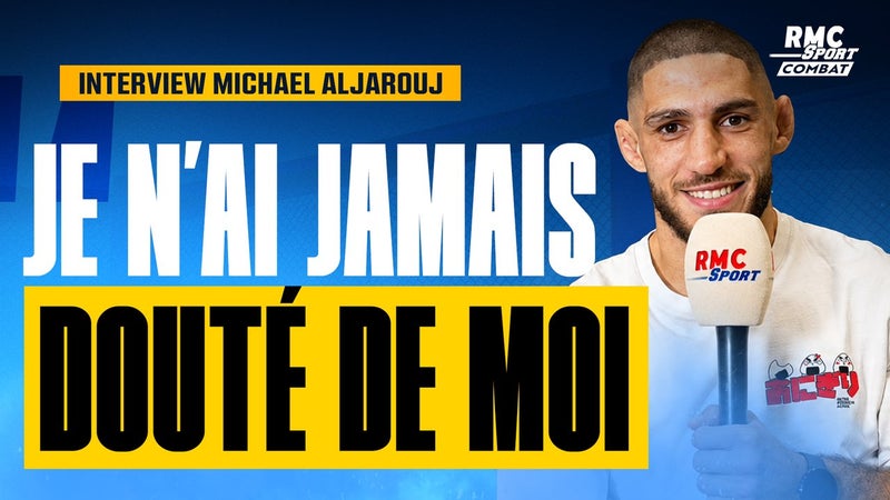 "Je n'ai jamais douté de ma signature à l'UFC", Aljarouj raconte son attente pour atteindre son rêve
