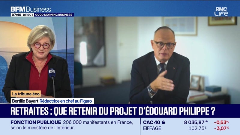 La tribune éco : Retraites, que retenir du projet d'Édouard Philippe ? - 30/09