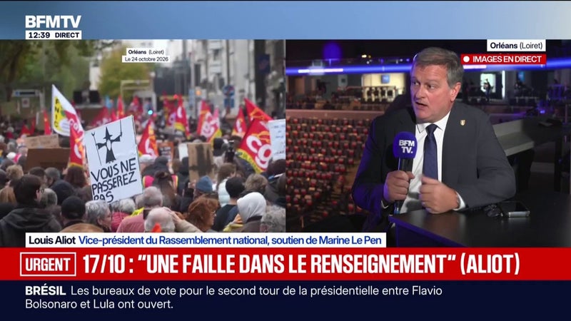 Sécurité du congrès du RN: "Le gouvernement a pris la mesure des dangers potentiels", assure Louis Aliot, vice-président du Rassemblement national