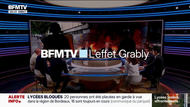 L'EFFET GRABLY - Blocage des lycées: la France insoumise attise-t-elle la colère et la violence?
