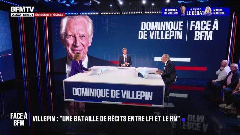 "L'ultragauche déteste La France insoumise", assure Dominique de Villepin, ancien Premier ministre