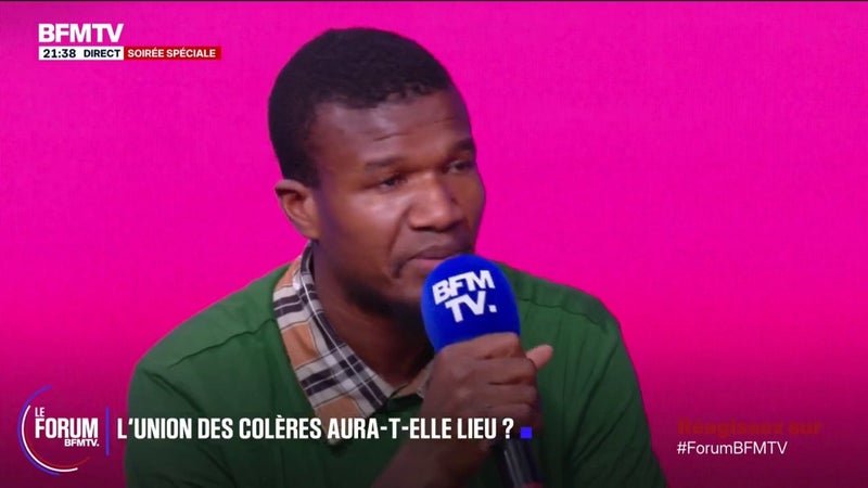 FORUM BFMTV - Colère lycéenne: "Une nation qui n'écoute pas ses jeunes n'est plus digne" estime Ibrahim, conducteur de poids lourd