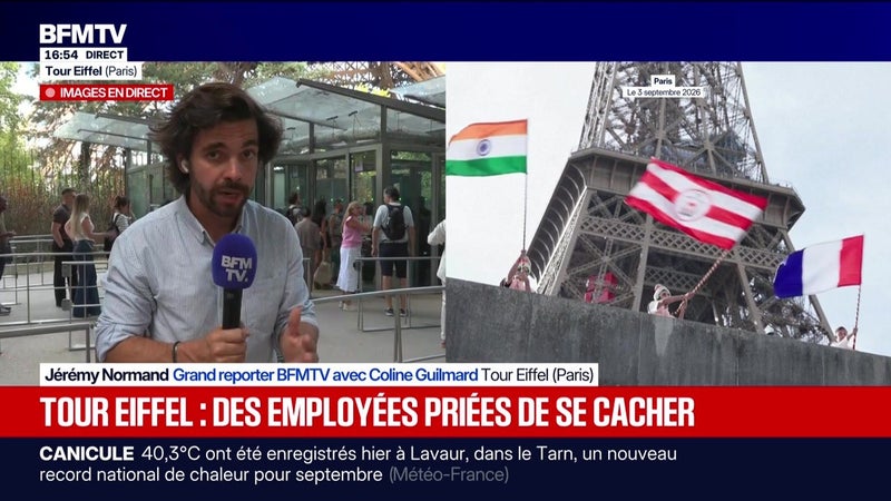 Marschall Truchot : Mais pourquoi la tour Eiffel est-elle fermée ? - 07/09