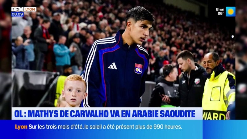 OL : Mathys de Carvalho part en Arabie Saoudite