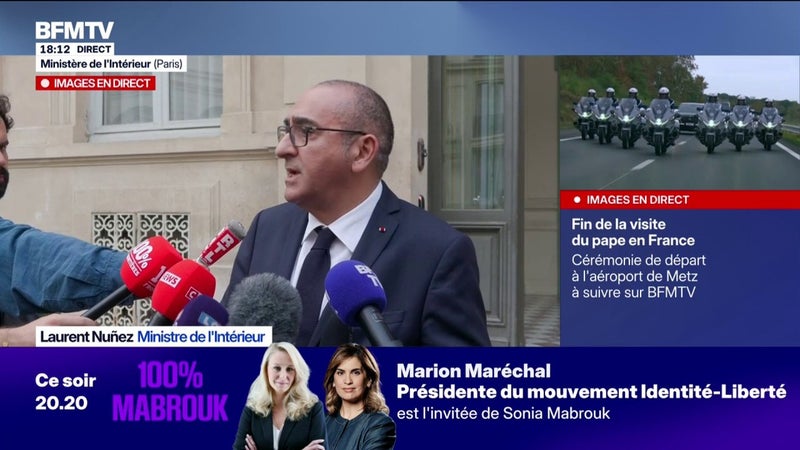 Blocage des lycées: Laurent Nuñez, ministre de l'Intérieur, évoque des "violences urbaines"