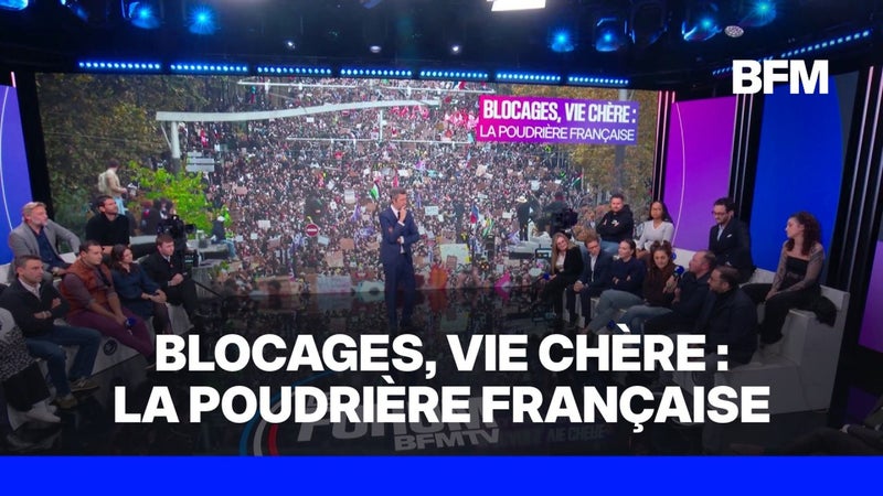 FORUM BFMTV - Blocages, vie chère: la poudrière française