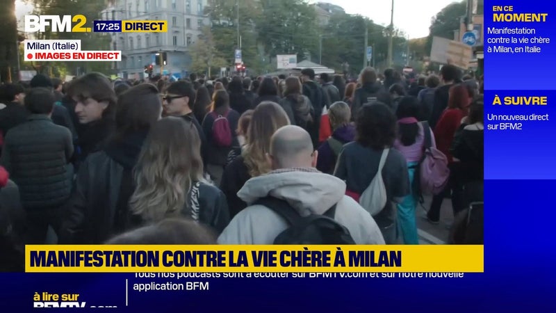 Italie: nouvelle journée de mobilisation contre la vie chère à Milan
