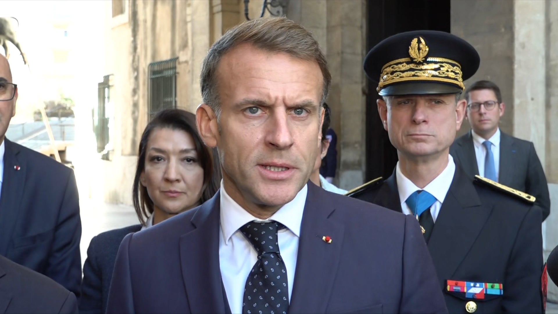 Macron Makes Unannounced Marseille Visit After October 17 Unrest