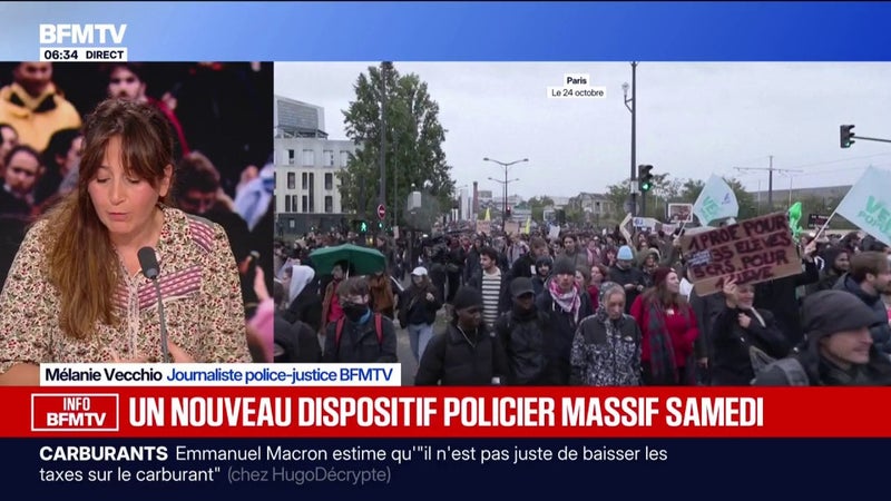 Raid, réservistes, drones, engins lanceurs d'eau: un important dispositif policier devrait être mis en place pour la manifestation de samedi
