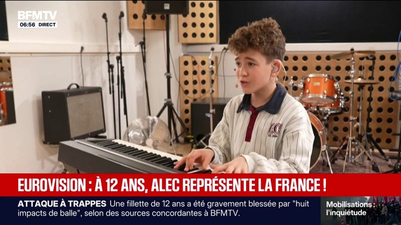 Alec Burette, 12 ans, représentera la France à l'Eurovision Junior avec le titre "Comment tu vas"