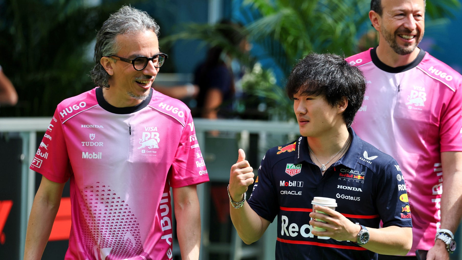 Tsunoda était en vacances à la plage en Grèce quand on lui a demandé de revenir fissa à Zandvoort disputer un Grand Prix de F1