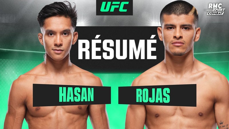 Résumé UFC : Premier combat à l'UFC pour Hasan face à Rojas !