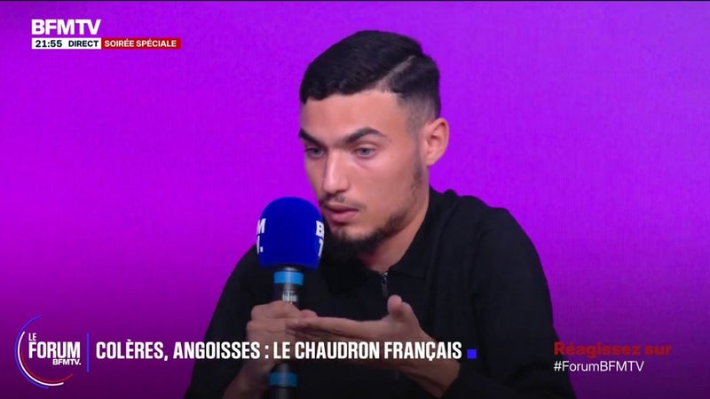 FORUM BFMTV - Colère lycéenne: "On est censé être la septième puissance mondiale et on n'arrive pas à étudier dans des conditions décentes", dénonce Mehdi, étudiant en première année de droit