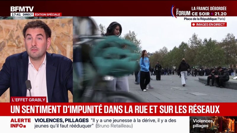 L'EFFET GRABLY - 17 octobre: un sentiment d'impunité dans la rue et sur les réseaux