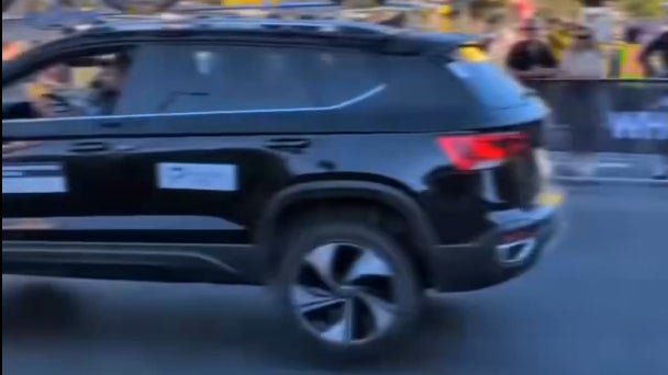 La voiture d Eleuterio Anguita Hinojosas a meme decolle du sol 2354437