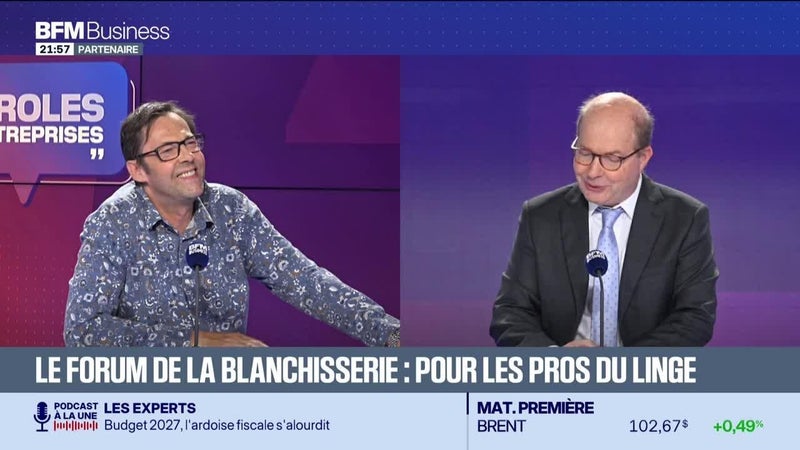 Michel Hébrard (Le Forum de la Blanchisserie) : Le Forum de la Blanchisserie, pour les pros du linge - 03/10