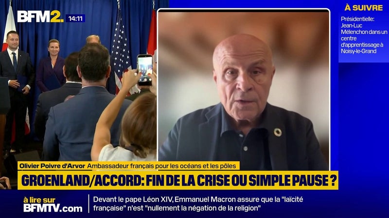 Accord sur le Groenland: "Il y a du business à faire, c'est la logique Trump", dit l'ambassadeur français pour les océans et les pôles