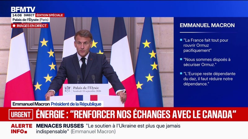 Crise du carburant: Emmanuel Macron annonce la convocation d'un G7 extraordinaire sur l'énergie