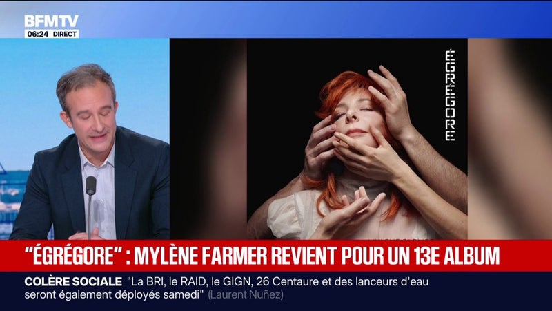 Musique: Mylène Farmer sort son nouvel album "Egrégore"