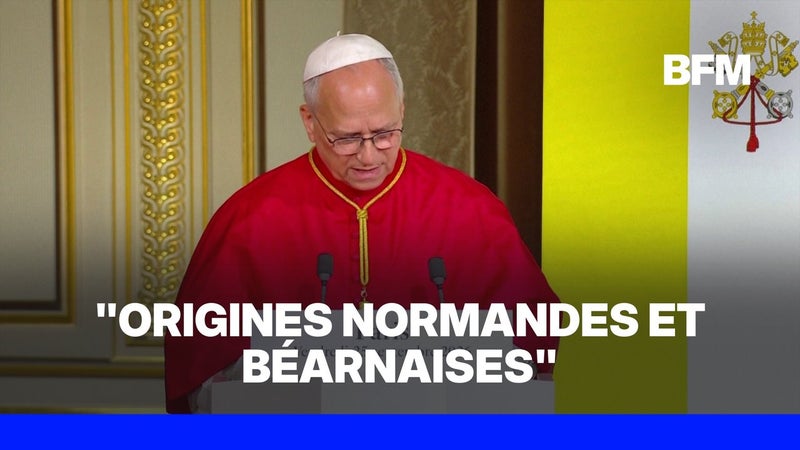 Léon XIV évoque ses origines "normandes et béarnaises"