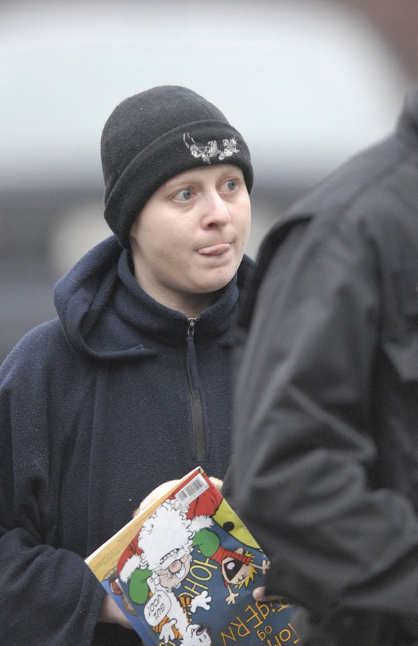 Barbora Škrlová sous l'identité d'Adam, un garçon