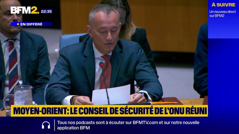 "Tout emploi de la force" risque de faire reculer le processus de paix à Gaza, alerte un représentant du "Conseil de paix"